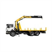 Grue montée sur camion de 3 tonnes