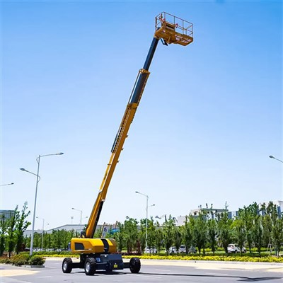 Nacelle élévatrice électrique télescopique